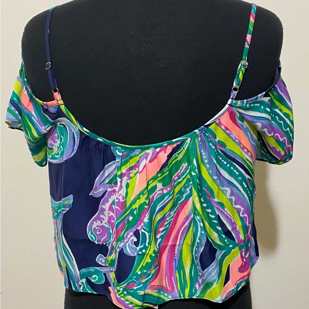 Lily Pulitzer Crop Top - Picture 2 of 6